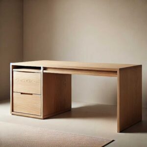 Escritorio Minimalista de Roble