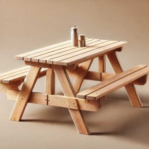Mesa de Picnic con Bancos