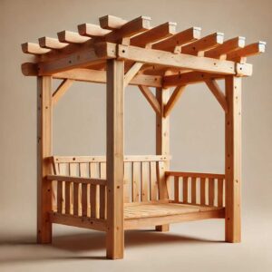 Pérgola de Madera de Pino
